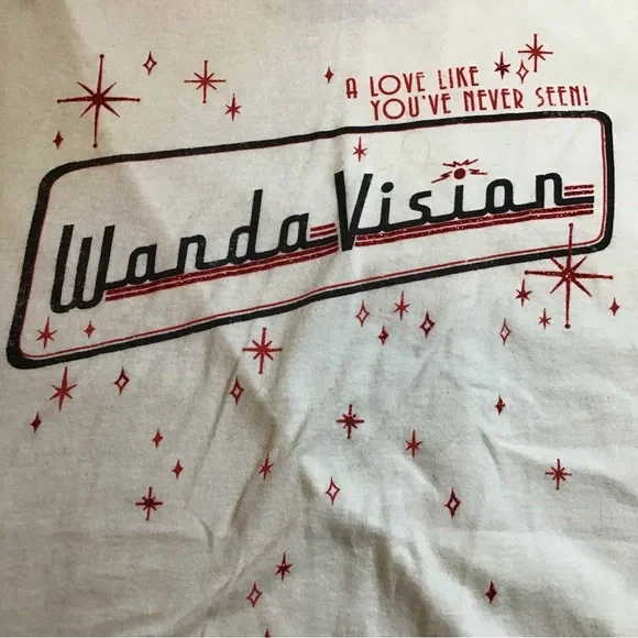 Disney parks marvel Wanda vision t-shirt retro adult size large - Picture 2 of 5